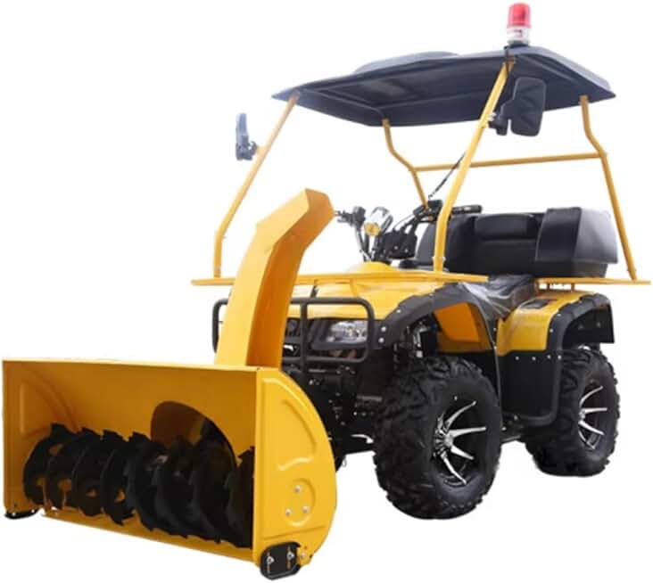 Road Snow Sweeper Tractor Mounted Small Push-Type Snow Throwing Machine ...