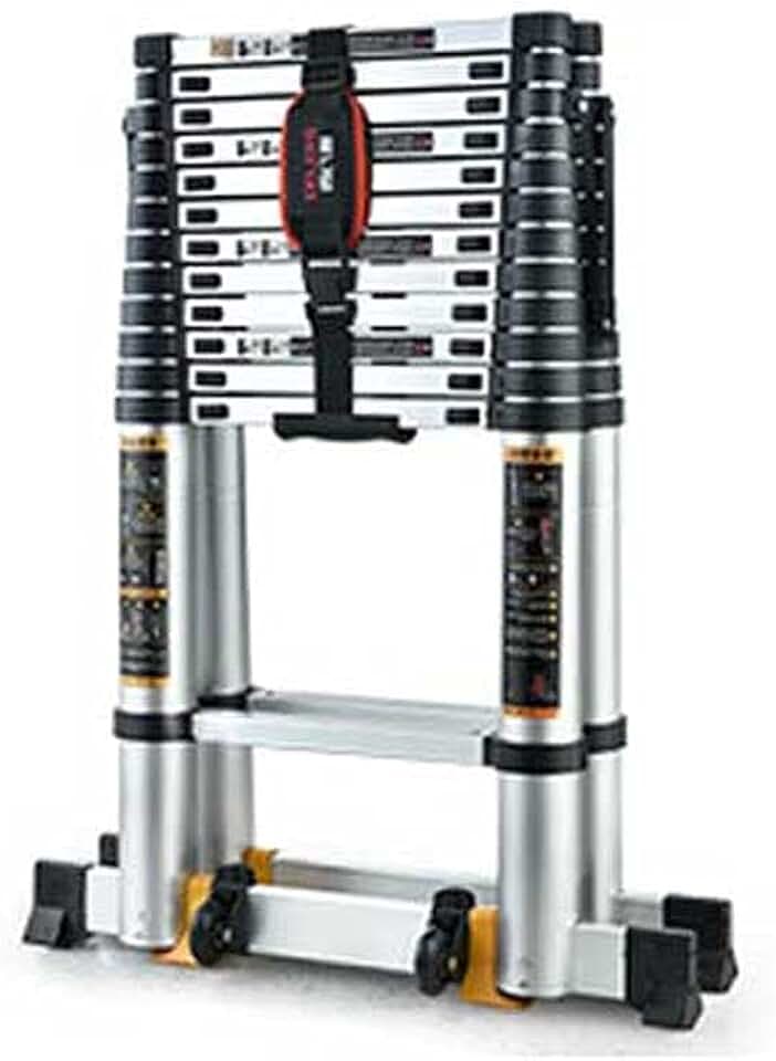 Telescoping Extension Ladder, Aluminum Telescoping Ladder, Multi ...