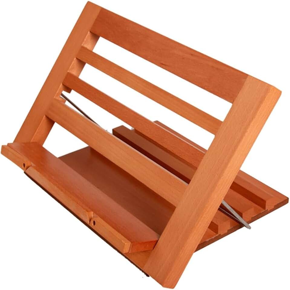 Reading Rack, Reading Rack, Beech Wood Large Multifunctional Folding ...