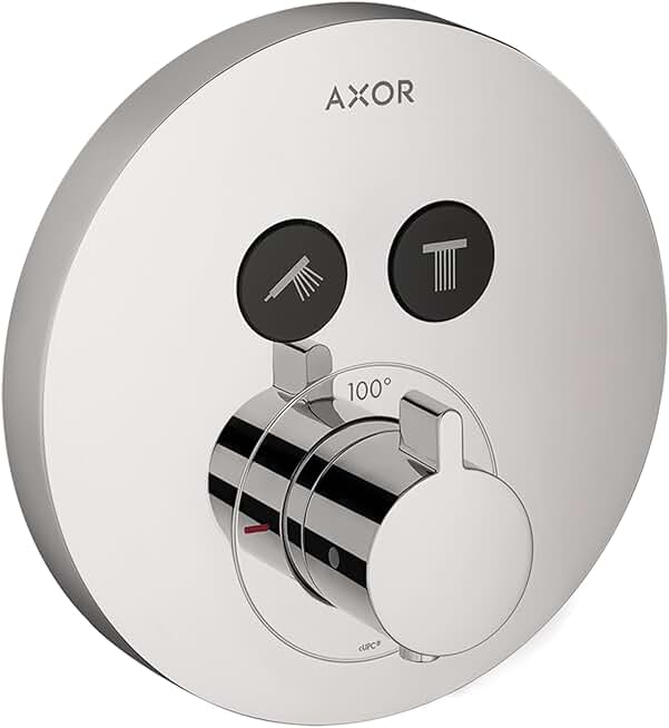 AXOR ShowerSelect Modern Minimalist Easy Select 1-Handle 7-inch Wide ...