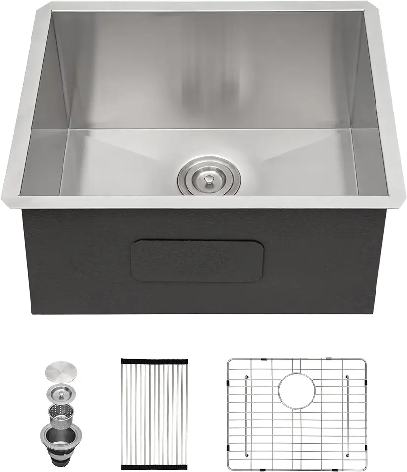 Under-Counter Dish Bus Box, 20 X 12 X 6 Inches, Gray Polyethylene - View #8