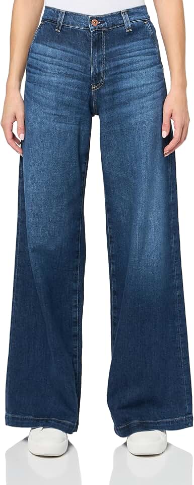 AG Jeans Women's Stella Mid Rise Cinched Wide Leg Palazzo At Women's Jeans Store