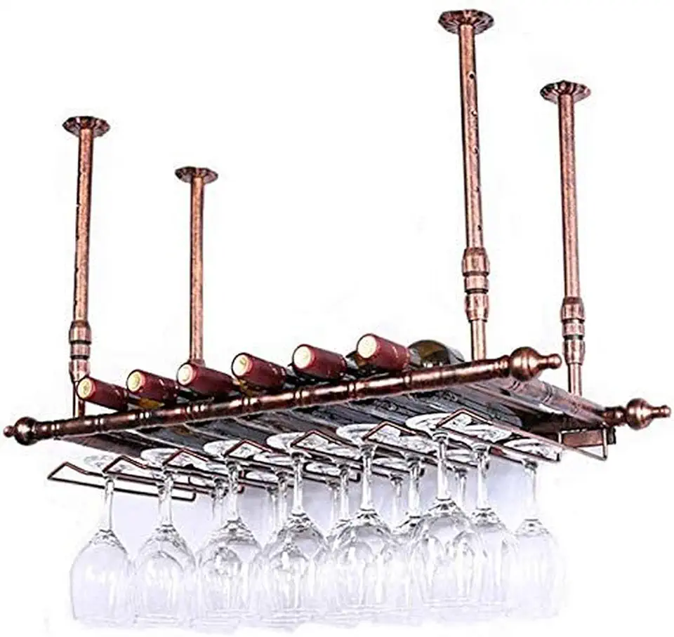 Wine Racks,Wine Lovers/Wine Racks Wine Shelf Adjustable Height Ceiling ...