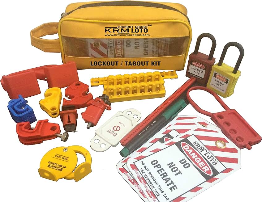 Loto - OSHA Lockout Tagout Di Electric Kit - 1054 - Arizona Outlet