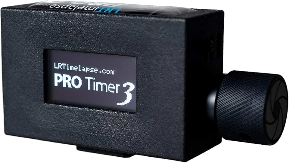 PRO Timer 3 Camera Intervalometer for Time Lapse and Astro Photography ...