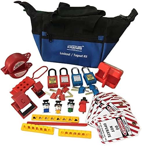 KRM Loto-OSHA Lockout TAGOUT Electrical KIT - Arizona Outlet