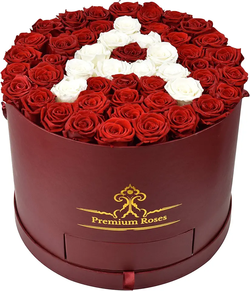 Premium Roses | Customize your Arrangement | Choose Any Color, Letter ...