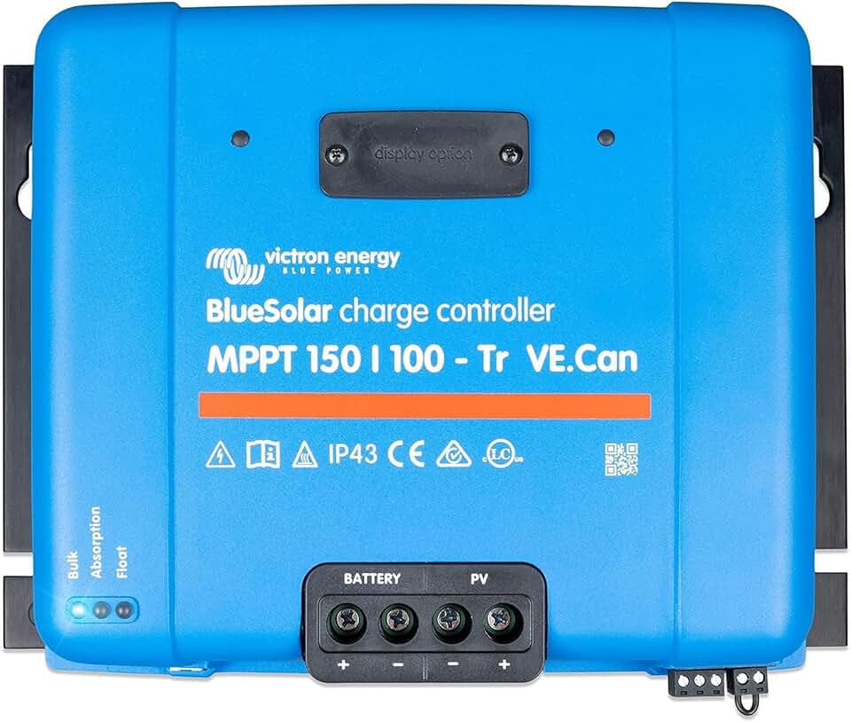 Controlador de carga solar Victron Energy SmartSolar MPPT, Bluetooth, para painéis solares, 100