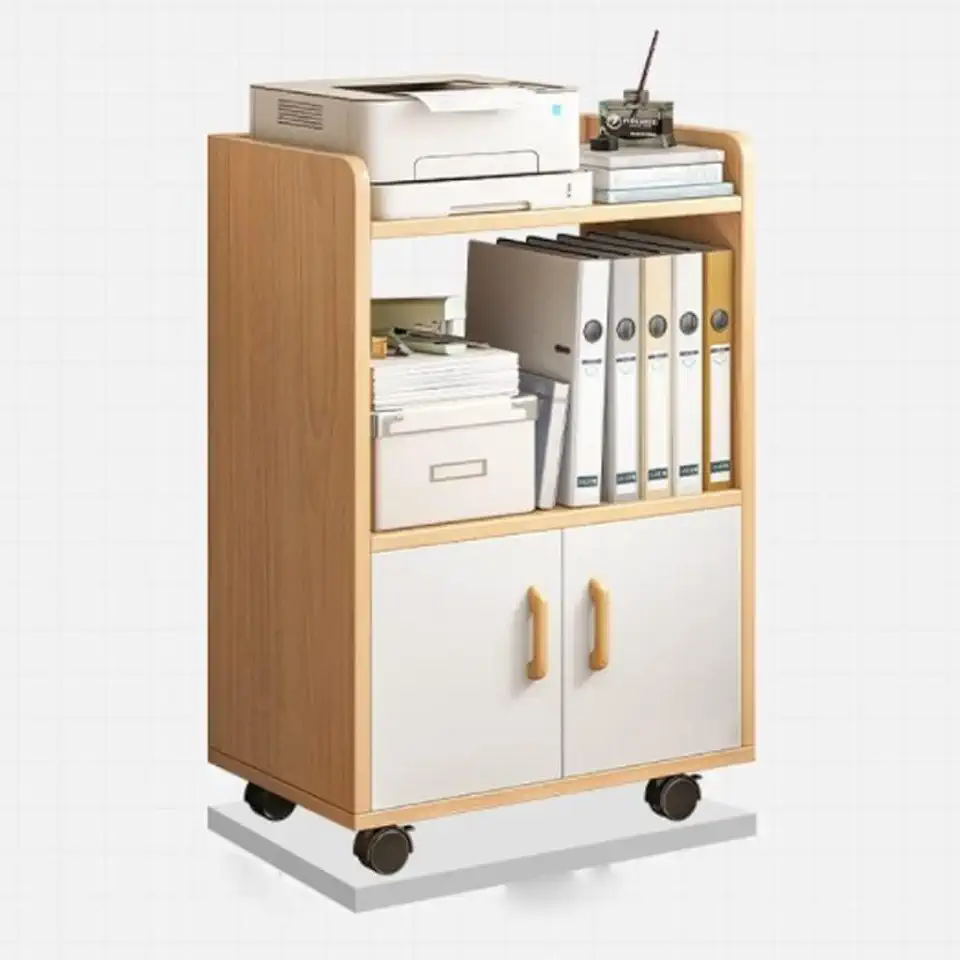 Shelf Placement Cabinet Floor Shelf Office Filing Cabinet Wooden ...