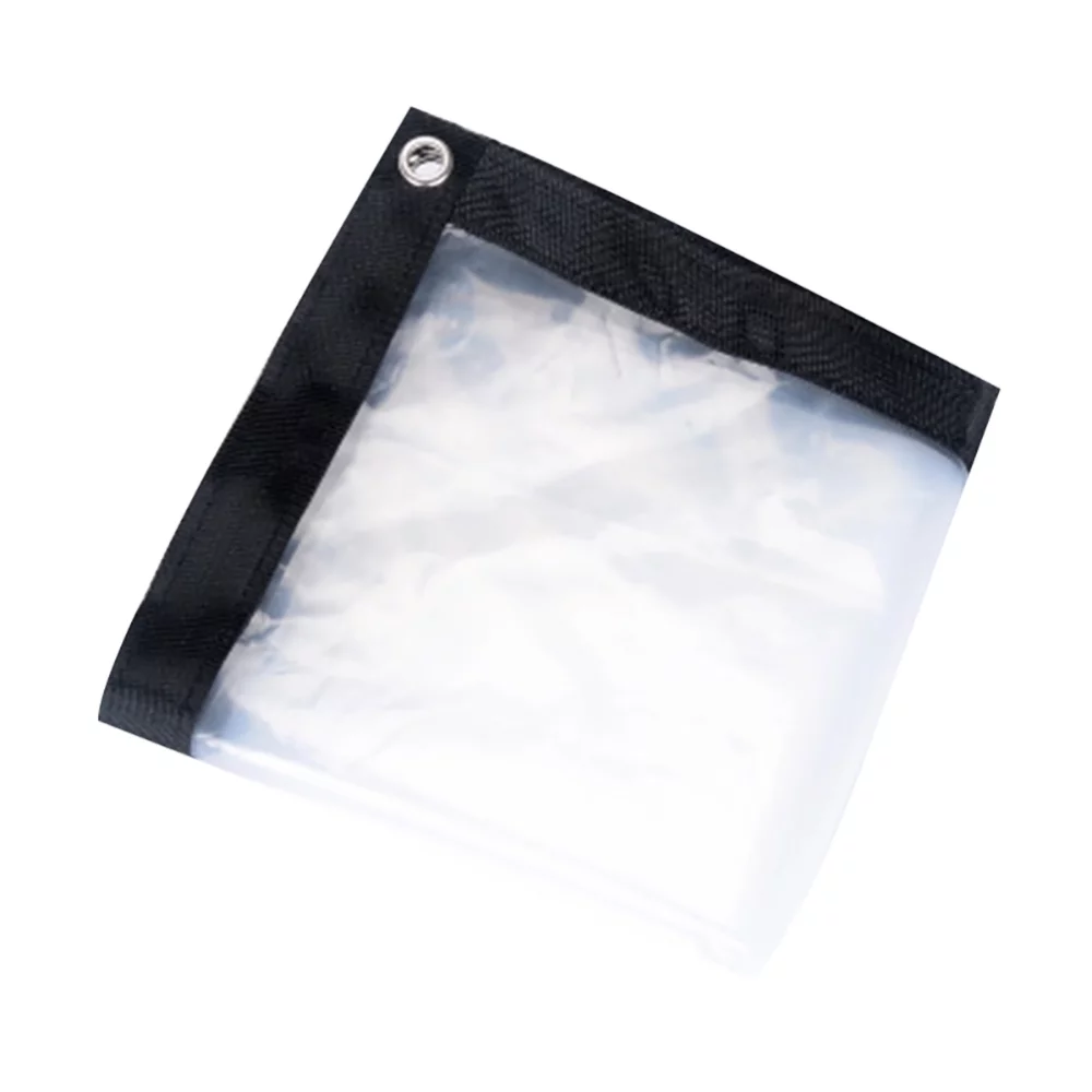 Transparent Rainproof Shed Cloth Tarpaulin Lightweight Waterproof Tarp Cover Tent Shelter 1mx1m