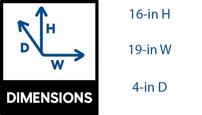 HeatStorm HS-1500-PHX Phoenix Infrared Wall Heater White