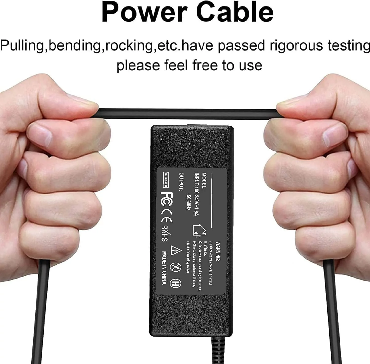 Guy-Tech AC / DC Adapter Compatible with GPX TDE1982 TDE1982B 19 LED HDTV/DVD HD TV Combination Power Supply Cord Cable PS Charger Input: 100 - 240V AC Worldwide Voltage Use