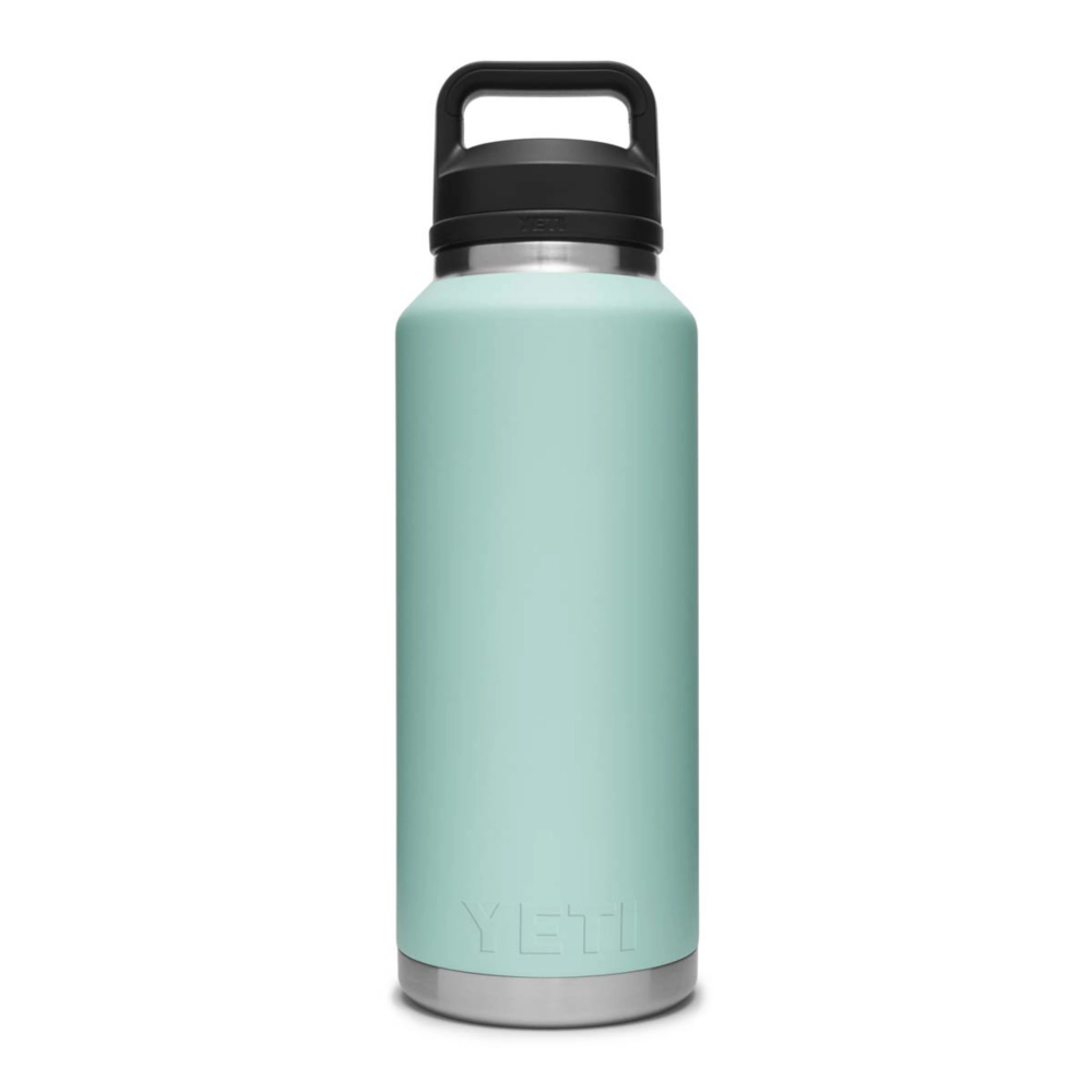 YETI Rambler 46 oz Bottle, Vacuum Insulated, Stainless Steel with Chug Cap, Seafoam