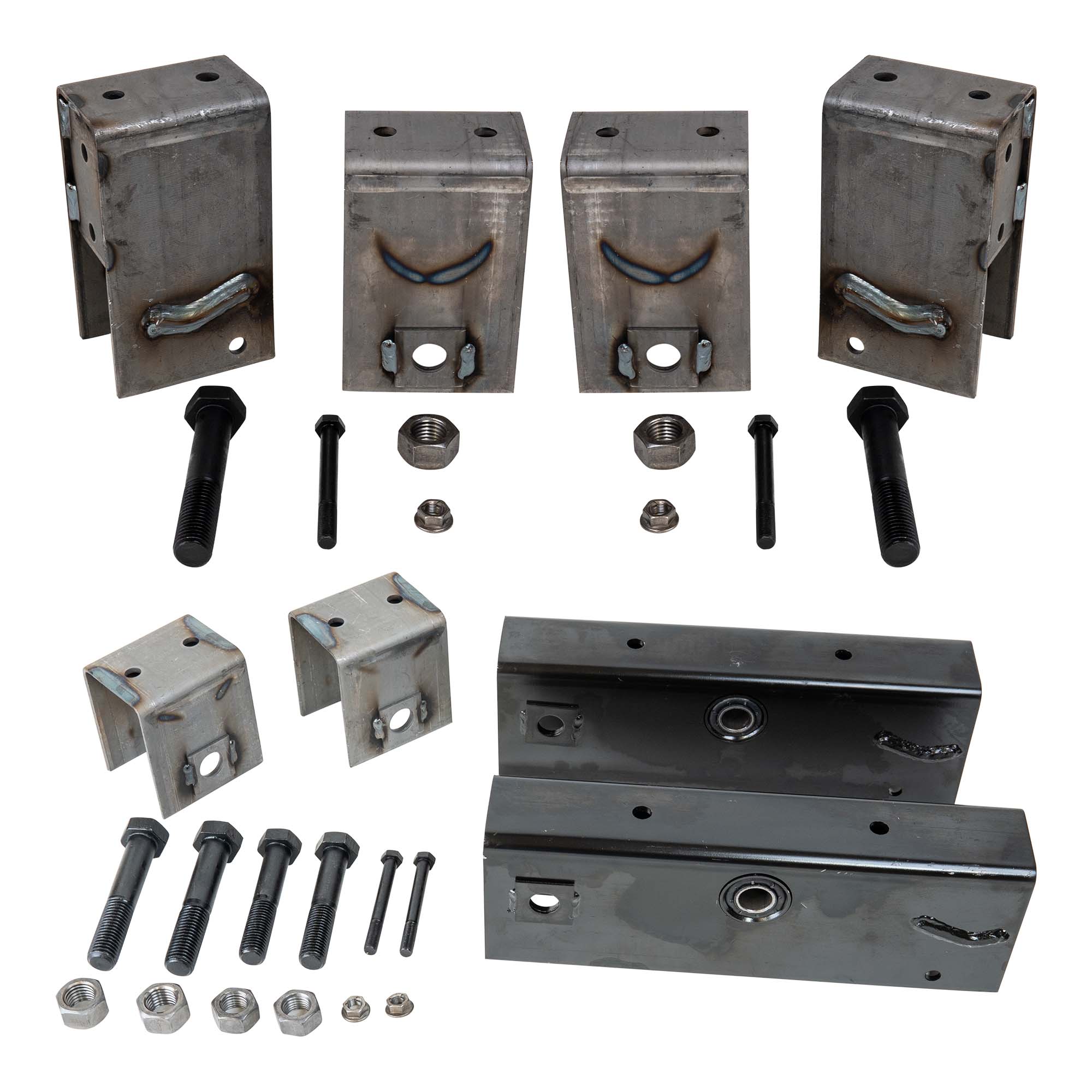 Trailer Tandem Slipper Suspension / Hanger Kit for 12000 - 16000 lb axles