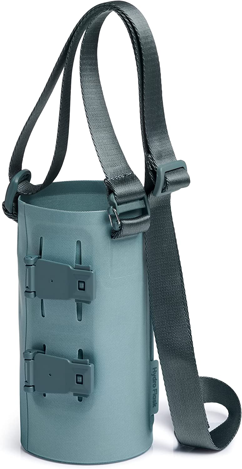 Hydro Flask Accessory Tag Along Bottle Sling – Reusable Water Bottle Carrier Holder Strap Purse Bag for Hydro Flask – Adjustable, BPA-Free, Non-Toxic (Baltic)