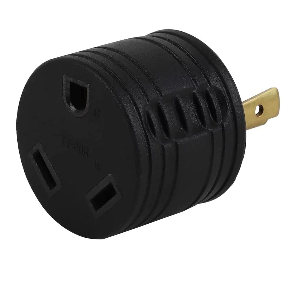Generator Rv Plug Adapter 30A 3-Prong Adapter L5-30P Male To Tt-30R Female