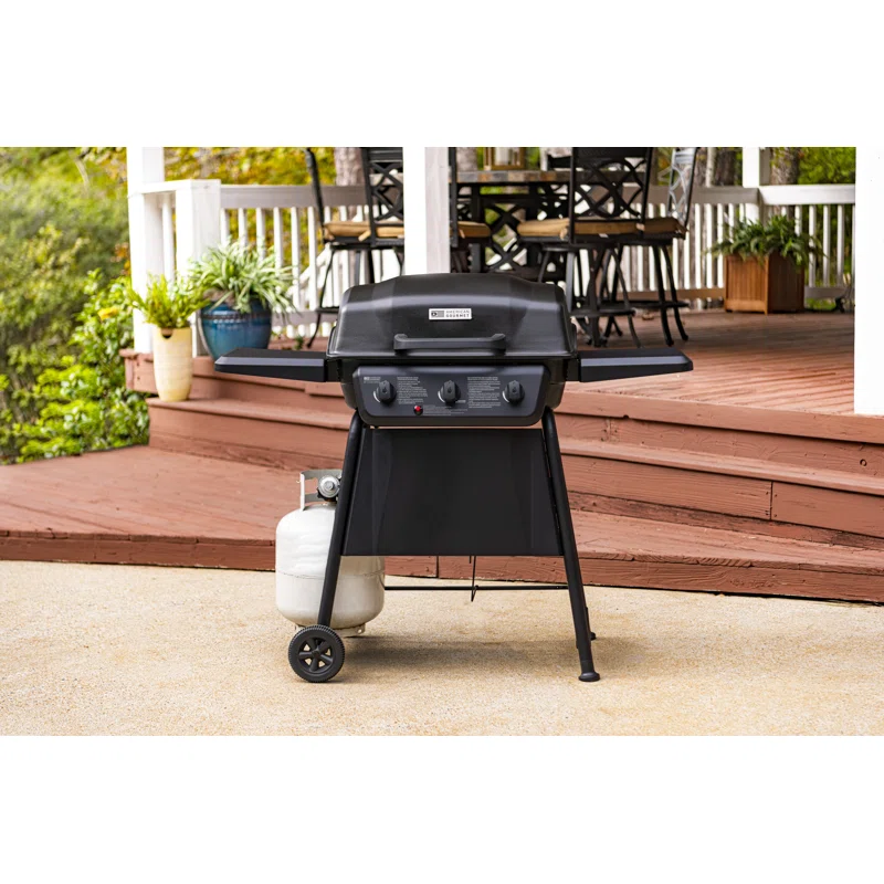 American Gourmet 463773717 Char-Broil Classic 360 3-Burner Liquid Propane Gas Grill, Black