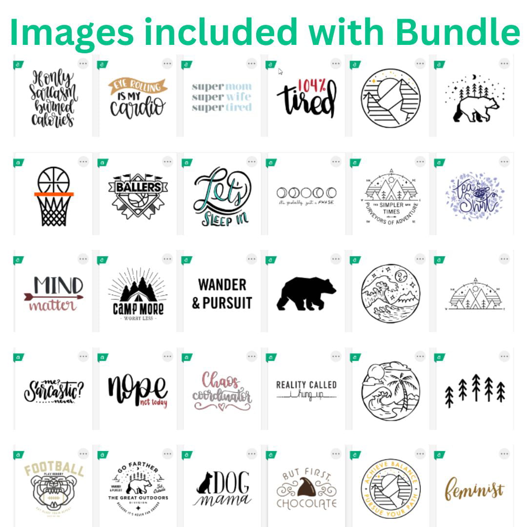 Cricut Explore Air 2 Mint Cutting Machine + $30 Digital Content, Mint