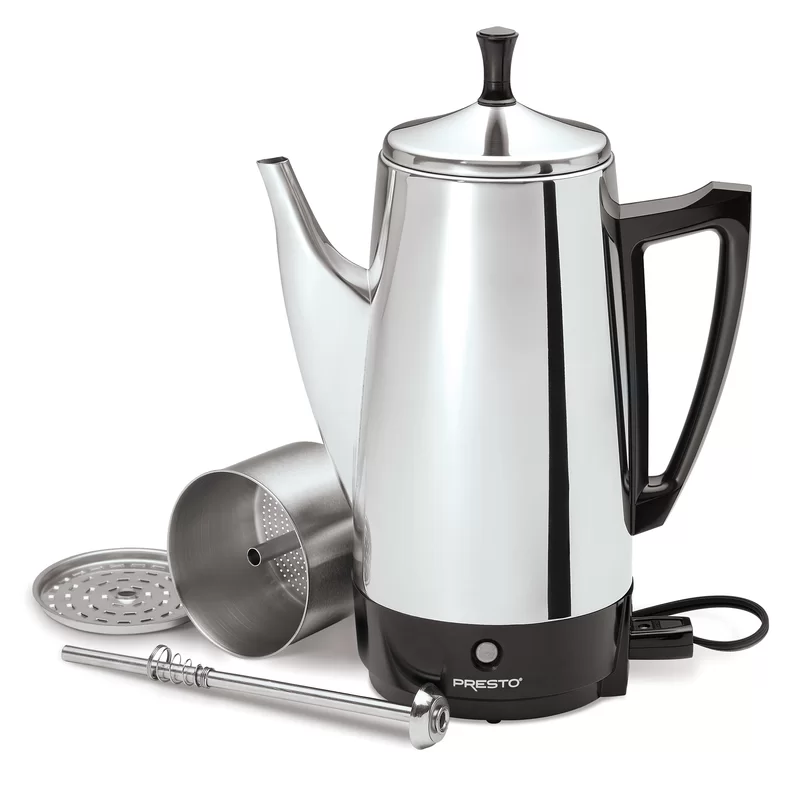 Presto 02811 12-Cup Stainless Steel Percolator