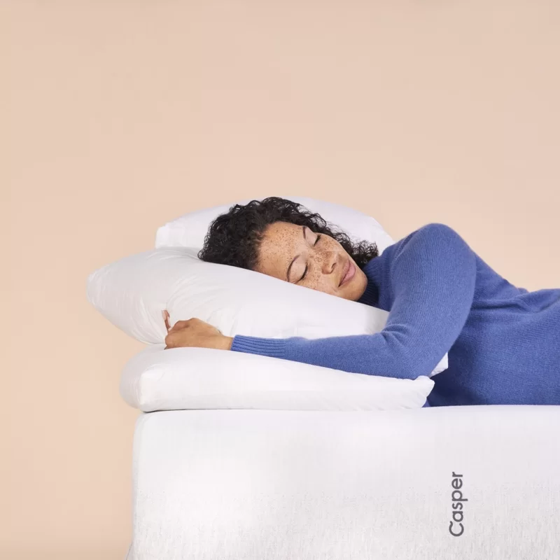 Casper Sleep Down Pillow for Sleeping, King, White 951-000197-002