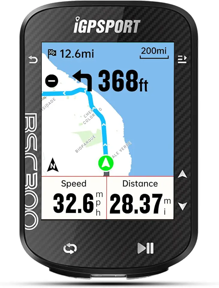 iGPSPORT BSC300 Fietscomputer, Offline MAP Navigatie Off