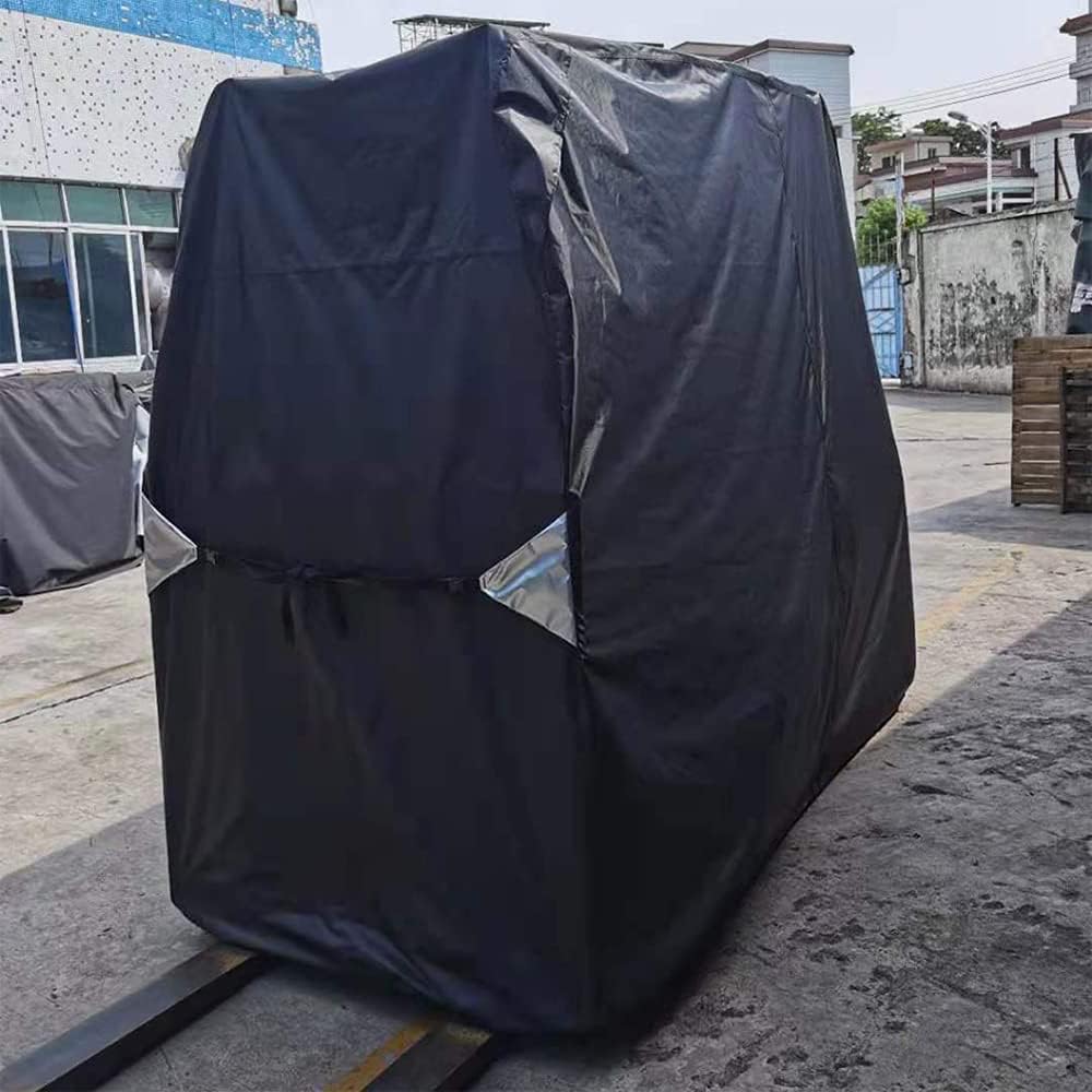 UCARE Forklift Cover For Rain 420D Oxford Forklift Cover Waterproof Heavy Duty Universal Seat Cover Forklifts Canopy Furniture Covers Fits All Lifts