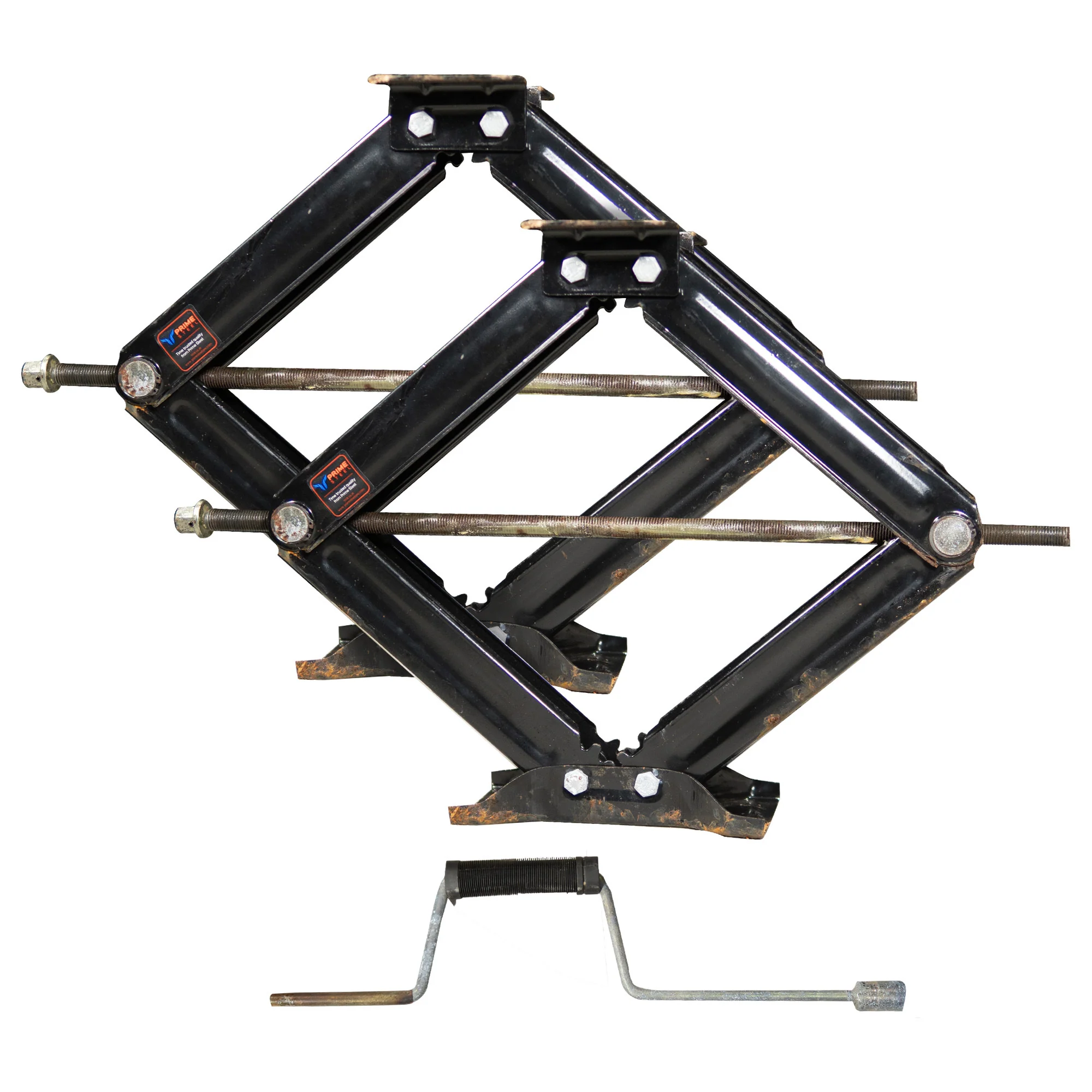 Trailer Scissor Jacks / Stabilizer Jacks / Landing Gear -7500 Capacity - Pair - Sold As Is