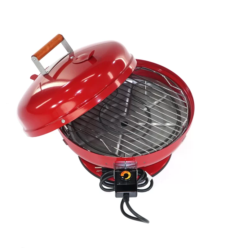 Americana 2120.4.511 Lock N’ Go Portable Electric Grill in Red