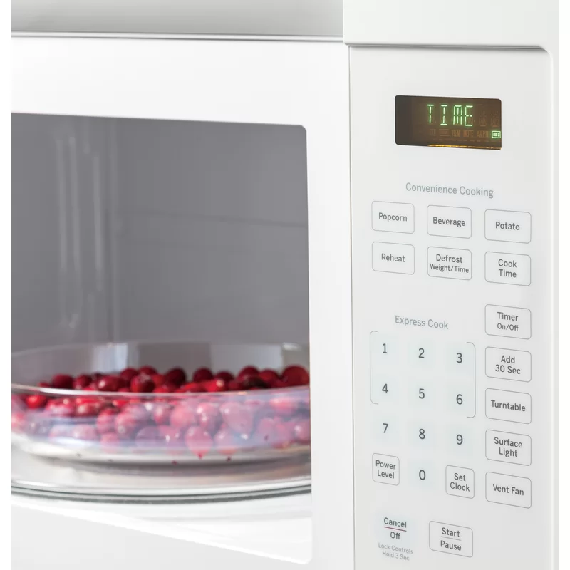 GE JVM3160DFWW 1.6 cu. ft. Over the Range Microwave in White