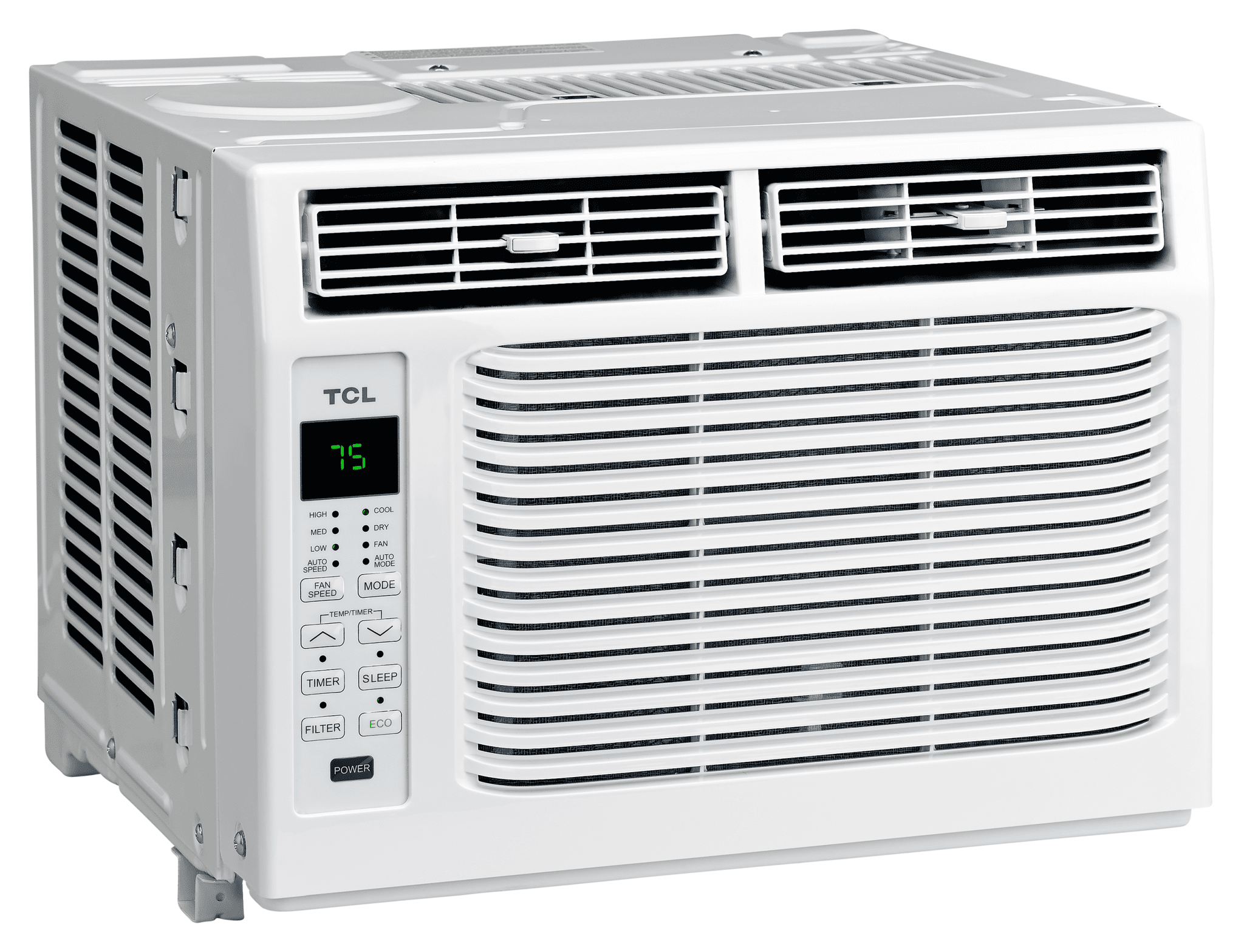 TCL 5,000 BTU White Window Air Conditioner with Remote