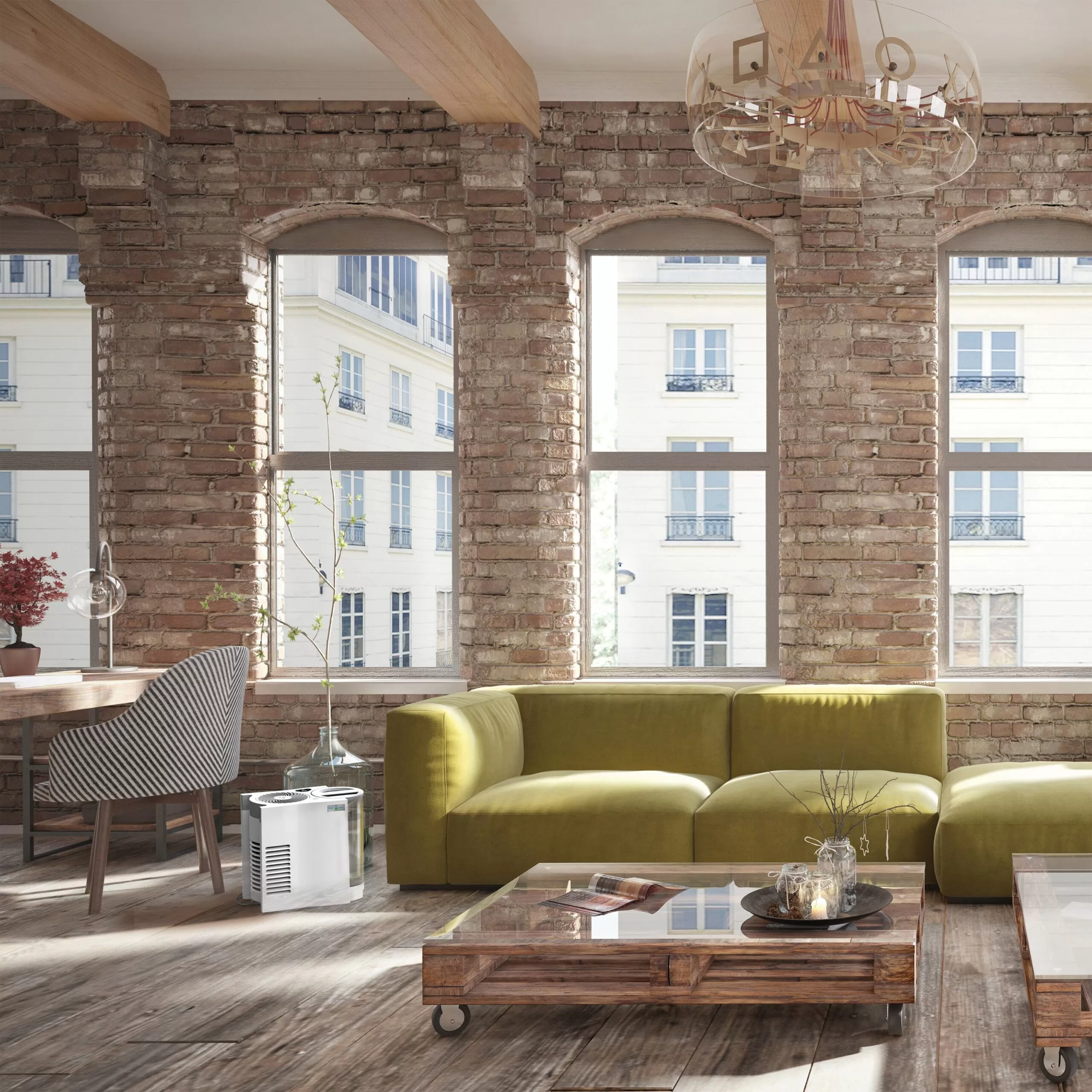 Vornado 1-Gallons Console Evaporative Humidifier (For Rooms Up To 750-sq ft)