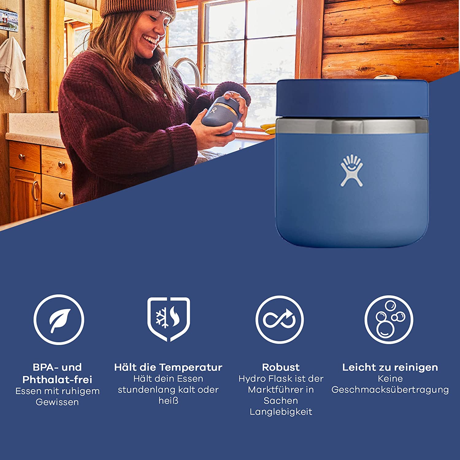 Hydro Flask 20 Oz Food Jar (Blackberry)