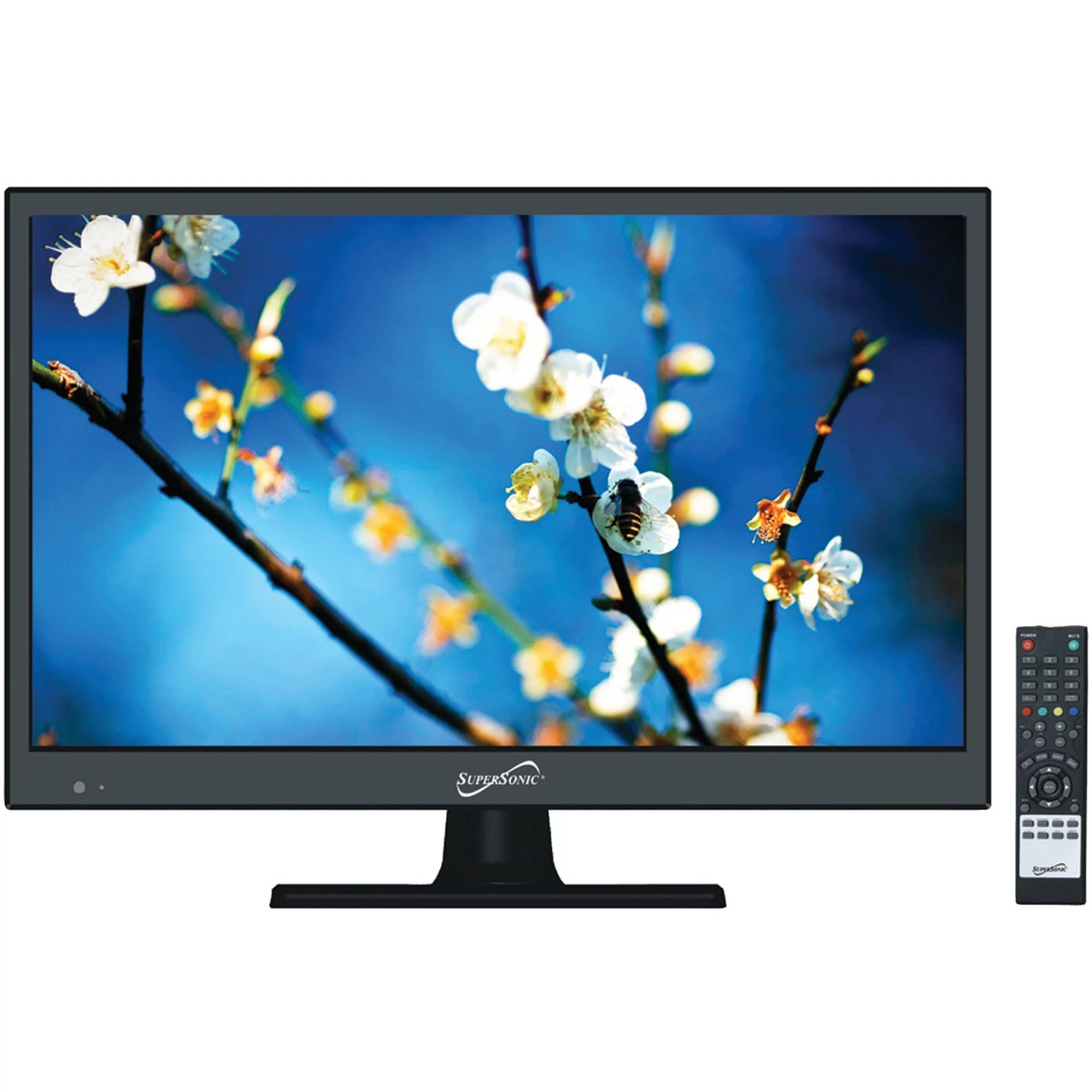 Supersonic 818549021680 15.6 in. Class - HD LED TV - 720P. 60Hz & HDTV Flat Digital Antenna