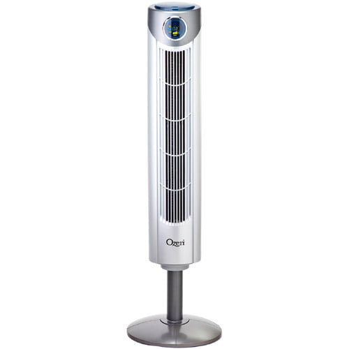 Ozeri Ultra 42” Wind Adjustable Oscillating Noise Reduction Technology Tower Fan
