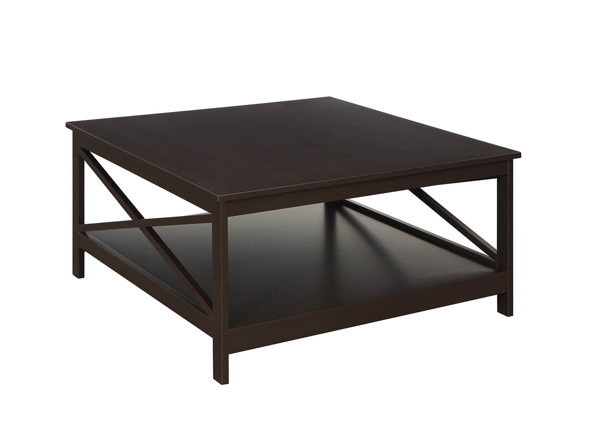 Convenience Concepts Oxford Square Coffee Table, Espresso