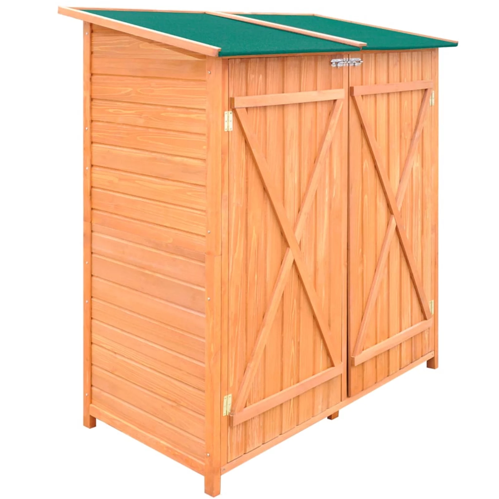 Lixada Wooden Shed Garden Tool Shed Storage Room Large