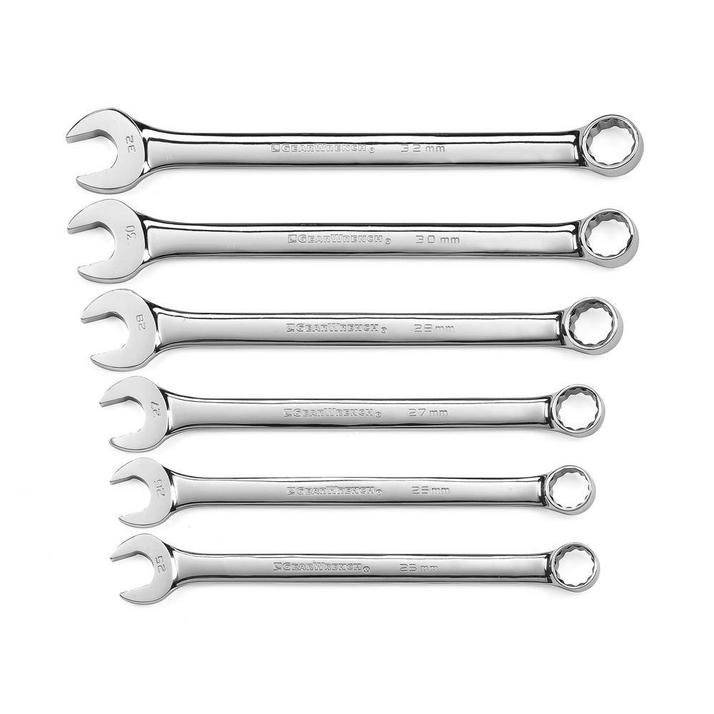 GEARWRENCH 81922 12 Point Metric Long Pattern Combination Wrench Set