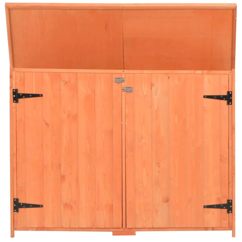 vidaXL Garden Storage Shed 47.2x19.6x35.8 Wood