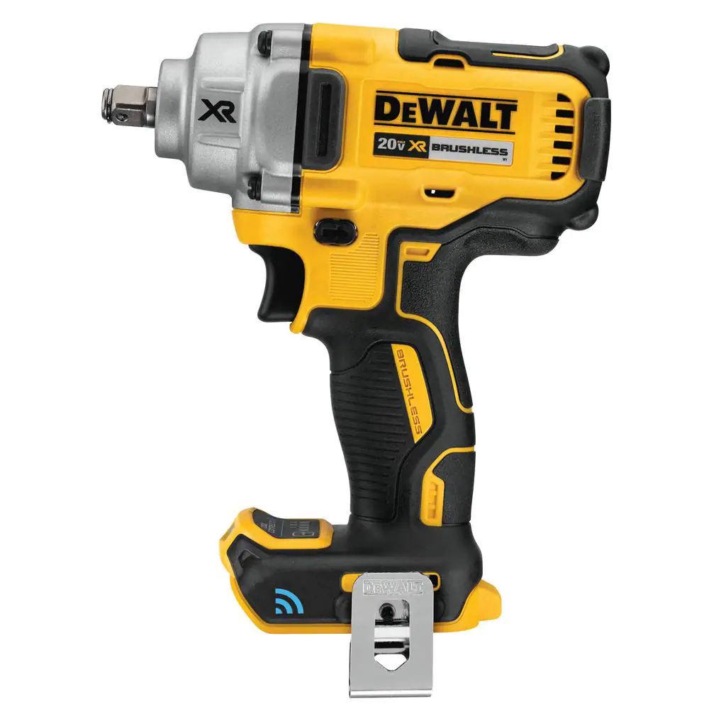 DEWALT DCF896HB 20-Volt MAX XR Cordless Brushless 1/2 in. Mid-Range Impact Wrench with Hog Ring Anvil & Tool Connect (Tool-Only)