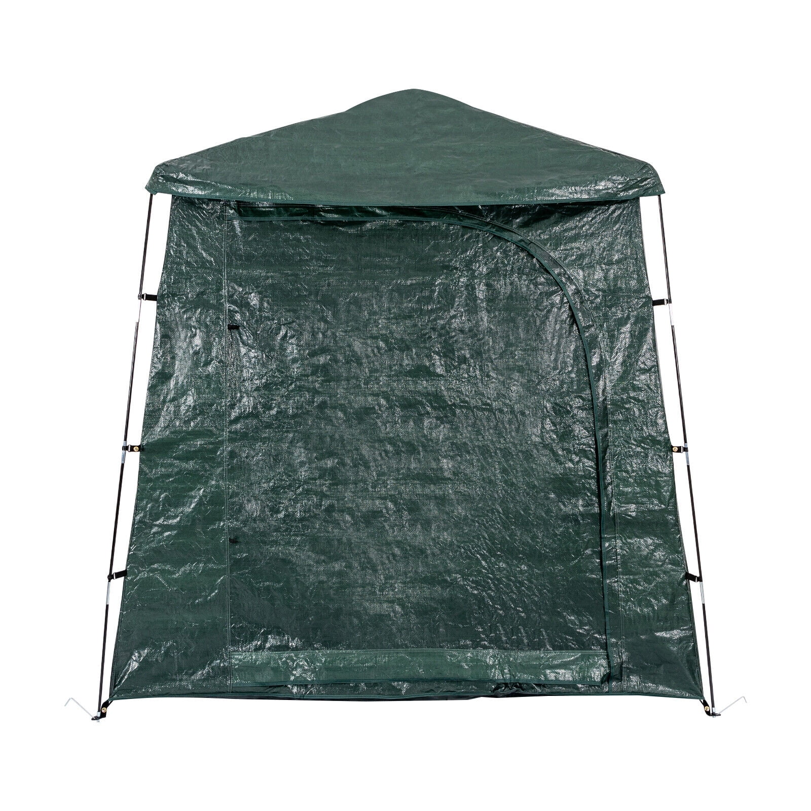 Garden Bicycle Storage Tent Shed Outdoor Waterproof Shelter Reusable PE Green