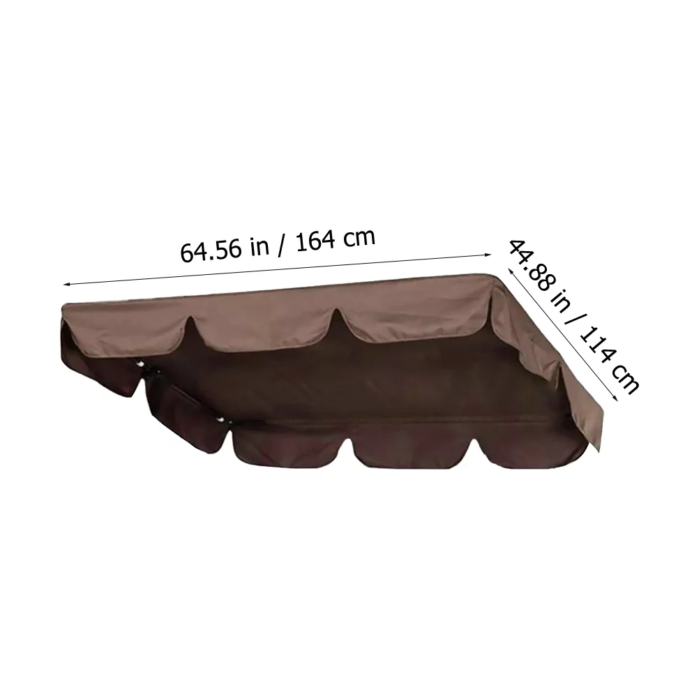 Swing Cover Canopyoutdoor Replacementgarden Hammock Patio Waterproof Protector Roof Shade Yard Porch Chair Furniture Sun