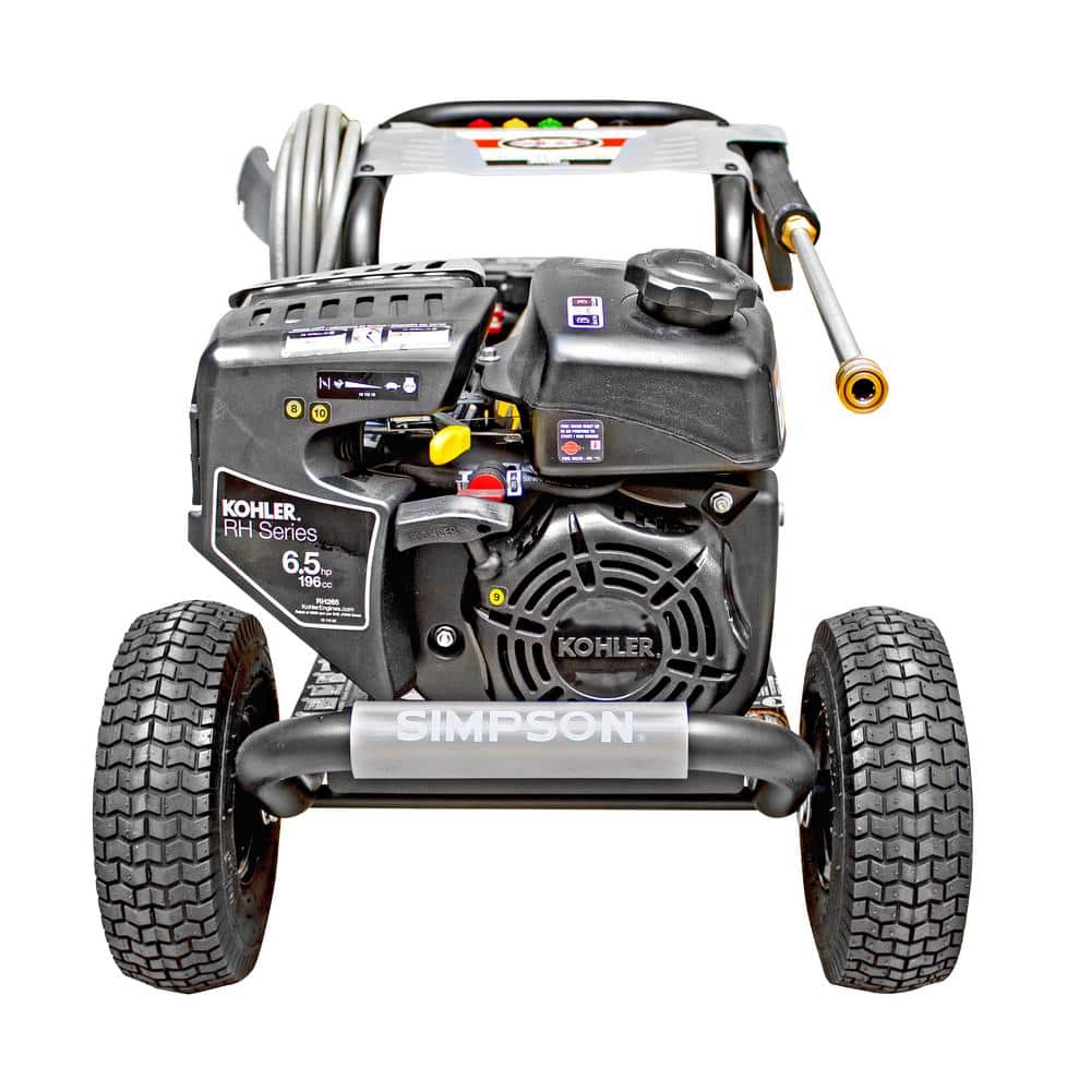SIMPSON MS60763-S MegaShot 3100 PSI 2.4 GPM Gas Cold Water Pressure Washer with KOHLER RH265 Engine