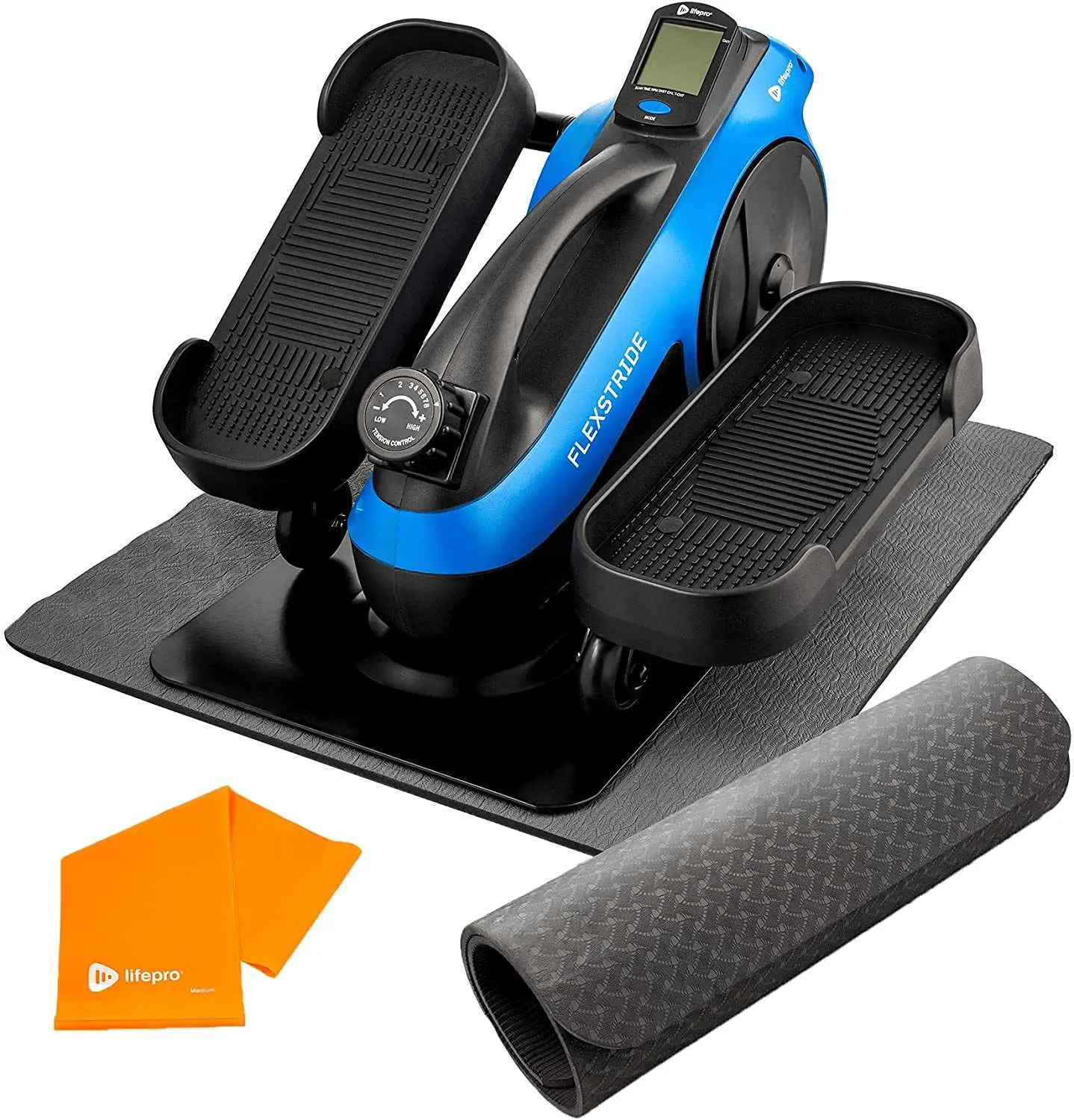 LifePro FlexStride Plus Under Desk Elliptical