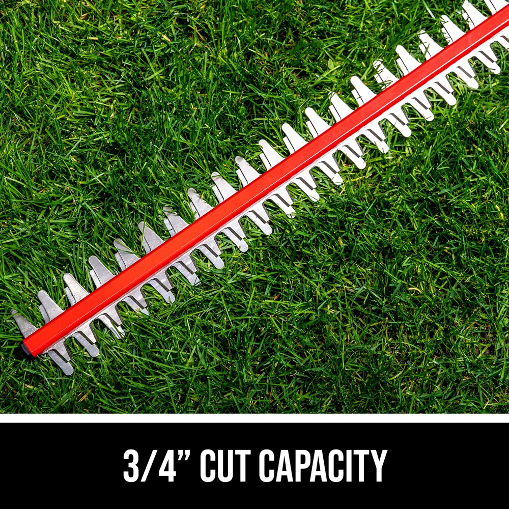 SKIL HT4221-10 PWR CORE 40 40-Volt 24-in Dual Cordless Electric Hedge Trimmer 2.5 Ah (Battery & Charger Included)