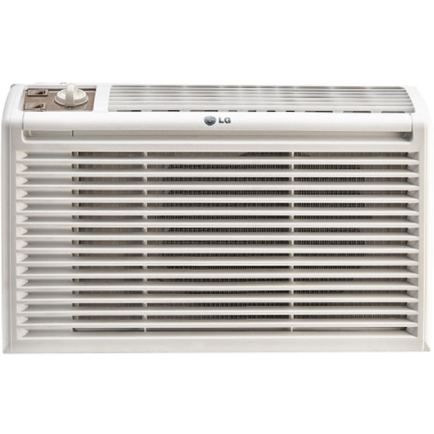 LG 5,000 BTU Window Air Conditioner, Cools 150 Sq.Ft. (10′ x 15′ Room Size), Quiet Operation, 2 Cooling & Fan Speeds, 2-Way Air Deflection, Washable Filter, 115V