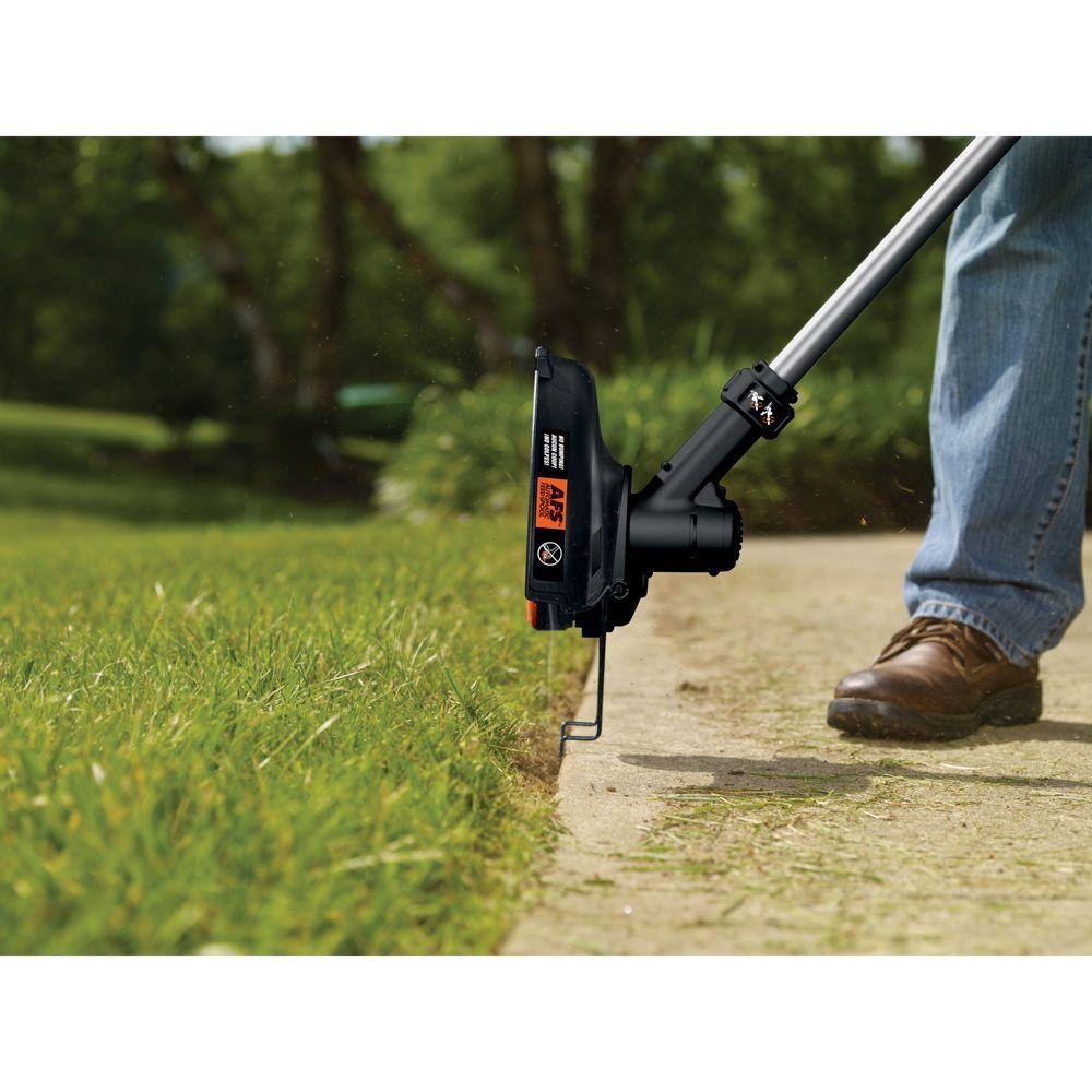 BLACK+DECKER LST136B 40V MAX Cordless Battery Powered 2-in-1 String Trimmer & Lawn Edger (Tool Only)