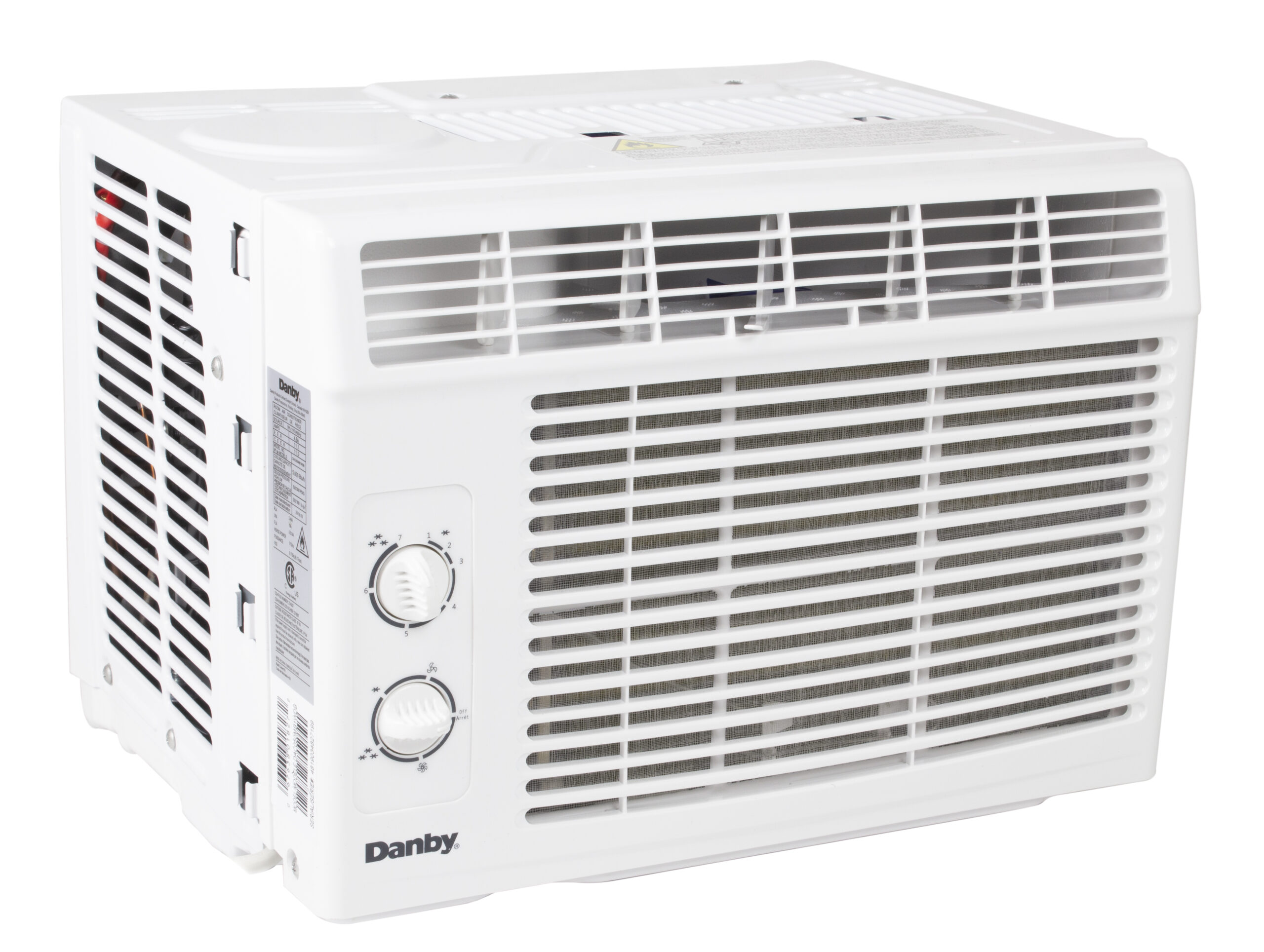 Danby DAC050MB1WDB, 5,000 BTU, Window Air Conditioner, Easy to Use Mechanical Rotary Controls, Ideal For Rooms Up To 150 Square Feet.