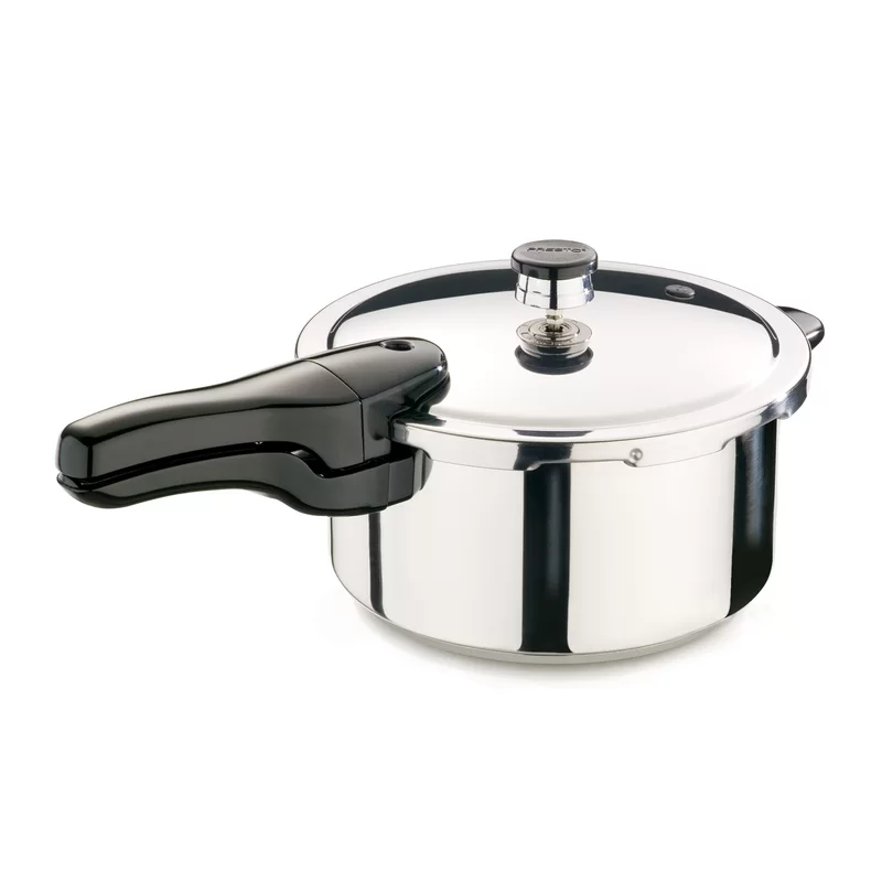 Presto 01341 4-Quart Stainless Steel Pressure Cooker