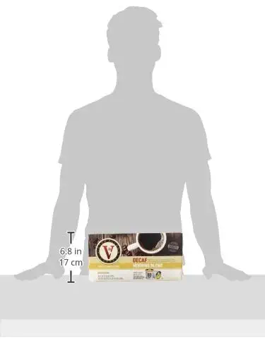 Victor Allen’s Coffee Decaf Morning Blend Light Roast 80 Count, Single Serve Coffee Pods for Keurig K-Cup Brewers