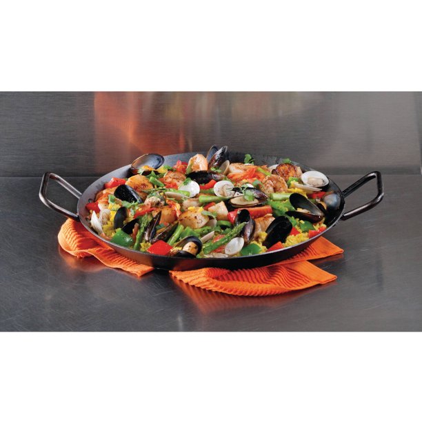 Lodge CRS15 15′′ Carbon Steel Skillet with Dual Handles